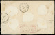 Let AFFRANCHISSEMENTS ET COMBINAISONS - N°28B Et 49 Obl. GC 4072 S. Env. CHARGE, Càd T17 VALENCAY 6/6/71, TTB. C - 1849-1876: Période Classique