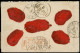 Let AFFRANCHISSEMENTS ET COMBINAISONS - N°30 (2), N°32 PAIRE Et BANDE De 3 + N°59 Obl. GC 3918 S. Env. CHARGE, Càd T17 T - 1849-1876: Klassik