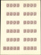 Delcampe - ** VARIETES - 648B   Marianne D'Alger, 7 FEUILLETS De 11 BANDES De 4 Du 60c. Au 5f. Et BANDE De 5 Du 50f. NON EMIS Dont  - Unused Stamps
