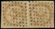 Colonies Générales - 3d   10c. Bistre, PAIRE Dont Un Timbre COUCHE, TB - Otros & Sin Clasificación