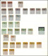 Delcampe - Stock De Classiques Obl. En Classeur, Nombreuses Bonnes Valeurs Dont Par Ex. N°2, 5 (5), 6, 15 (2), 33, 38d (3), Bordeau - Collections (with Albums)