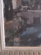 Delcampe - MIELLER (XXéme) Huile Sur Isorel " Vue De Oberlinxweiler Saar " Datée 1943  Cadre Montparnasse 62 X78 Cm - Oils