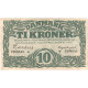 Danemark, 10 Kroner, TTB - Denmark