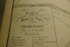 Ancien Plan De Paris Sous Le Règne De Philippe Auguste, J.A Dulaure Vers 1780 !! - Geographical Maps