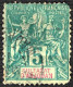 Anjouan 1892 Y&T N°4 Navigation & Commerce 5c Grande Comore Idem Obl. - Gebruikt
