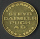 Goldmedaille Steyr Daimler Puch 1864-1964, Fein 6,2 Gr., PP - Non Classés