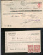 Lot De 11 Chèques Anciens - Anciens Mandats - Anciens Reçus - Région GAND - TOURNAI - Cheques & Traveler's Cheques