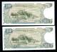 Greece, 2 Χ 500 Drachmai 1-2-1983, Consecutive Numbers P-201, UNC - Greece