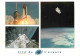 Astronomie - Cité De L'Espace - Multivues - Décollage Et Soute De La Navette Spatiale Américaine - Sortie Extra-véhicula - Astronomy