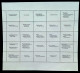 PALAU 1990, EARTH DAY, FULL SHEETLET, FISH, BIRD,CRAB, SHIP, OCEAN LIVE,TORTOISE, FISHERMAN, SEA SHORE, 25 DIFF STAMP. - Palau