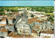 PONT L'ABBE (17) Vue Aérienne Sofer, Cpsm GF - Pont-l'Abbé-d'Arnoult