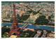 APNP11-0885-75 - PARIS - La Tour Eiffel - La Seine Et Le Palais De Chaillot - Eiffelturm