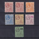 MONTSERRAT 1922, SG# 67-78, Wmk Mult Script CA, Part Set, King George V, MH - Montserrat