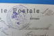 HOPITAL MILITAIRE BELGE Chateau De Recques Montreuil-sur-Mer. Cachet Correspondance Privé 27-12-1916 - Armée Belge