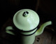 * Ancienne Cafetière émaillée, Jaune-pâle Et Avec Son Filtre (complète) - Andere & Zonder Classificatie