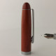 Wooden Fountain Pen Unbranded Iridium Point Germany Medium Nib Matte Trim #5824 - Lapiceros