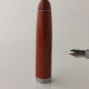 Delcampe - Wooden Fountain Pen Unbranded Iridium Point Germany Medium Nib Matte Trim #5824 - Lapiceros
