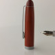 Delcampe - Wooden Fountain Pen Unbranded Iridium Point Germany Medium Nib Matte Trim #5824 - Lapiceros