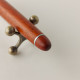 Delcampe - Wooden Fountain Pen Unbranded Iridium Point Germany Medium Nib Matte Trim #5824 - Lapiceros