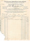 Facture.AM20780.Tunisie.Bizerte.A Micholet & Cie.Quincaillerie.Ferronnerie.Acier.Métaux.Mines - Autres & Non Classés