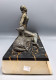 Delcampe - GRAN ESCULTURA EN CALAMINA Y MARMOL REPRESENTATIVA DEL ART DECO - Andere & Zonder Classificatie