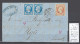 Delcampe - France -Lot De 14 Lettres - Napoléon Empire Non Dentelé  - DEPART : 10 % DE LA VALEUR - 1849-1876: Période Classique