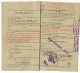 Fascicule De Mobilisation, 2 Volets, Bureau Recrutement Dijon, Lieu Convocation, Rejoignez : Louhans - 1952, Classe 1938 - Documents