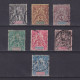 FRENCH POLYNESIA 1892, Sc# 1-12, CV $66, Part Set, Used - Autres & Non Classés