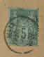 Delcampe - SAGE 5C VERT T2 X 30 ET SAGE 5C VERT JAUNE T1 X 3. SCANS INDIVIDUELS POIDS 80 GRAMMES AVANT EMBALLAGE - 1877-1920: Semi-Moderne