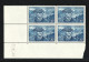 ANDORRA  ANDORRE 1944 Bloc De 4 Coin Daté -3.10.44 Du 20F  ** Gomme Intacte TB 2 Scan - Ungebraucht