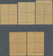 Delcampe - Bahrain: 1933-37 Complete Set Of 14, With The 11 Anna Values In Blocks Of Four W - Bahrain (1965-...)