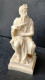 Antique Art Decor Figurine Sculpture "Moses In Miniature" - Renaissance In Your Home (Michelangelo, Italy),interior Home - Andere & Zonder Classificatie