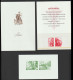 Sweden Folder With Recess Print 2003 Queen Silvia + As A Bonus Three Other Recess Prints. Postal Weight 0,04 Kg. Please - Briefe U. Dokumente