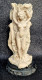 Antique Indian Art,decorative Vase-statuette With Three Heavenly Nymphs,handmade, 1960-80 - Pietre E Marmi