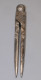 -PETIT COMPAS FER FORGE TETE D'HOMME XVIIIe COLLECTION OUTIL ANCIEN VITRINE    E - Outils Anciens