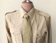 Delcampe - Giacca Pantaloni M48 Camicia Cravatta Capitano Degli Alpini E.I. 1970 - Uniforms