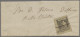 Argentina - Corrientes: 1870, (2) C. Black On Yellow With Huge Margins All Aroun - Corrientes (1856-1880)