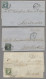 Cuba - Spanish Colony: 1856-1863, Four ELs From One Correspondence To Santander, - Cuba (1874-1898)