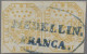 Columbia: 1863, White Background 5c Yellow Horizontal Pair With Full To Large Ma - Kolumbien