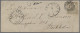 Denmark: 1864ff., Kroninsignien Im Doppeloval, 16 Sk. Oliv Als Einzelfrankatur A - Brieven En Documenten