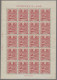 Japan: 1935, Neujahr 1 1/2 Sen Karminrot Im Postfrischem Kleinbogen Zu 20 Marken - Autres & Non Classés