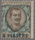 Italian PO In Turkey: 1908, Constantinople Issue, 4pi On 1l. Brown And Green, Hi - Algemene Uitgaven
