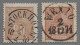 Sweden: 1862-66, 3 Oere Brown, 17 Oere Lilac And Both Colours Of The 20 Oere, Al - Gebraucht