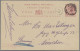Cyprus - Postal Stationery: 1912, Reply PSC 1 Pi.+ 1 Pi. QV Commercially Used To - Andere