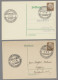 Shipsmail - Germany: 1938-1939, WALFANG IN DER ANTARKTIS, Fünf Belege Mit Den Sc - Other & Unclassified