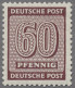 Sowjetische Zone - West-Sachsen: 1945, Ziffern, 60 Rpf. Mit Wz. 1 Y (Stufen Flac - Other & Unclassified