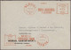Liquidationsposten: Norwegen - 1927/1977, METER MARKS, Assortment Of Apprx. 117 - Stamp Boxes