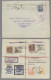 Spain: 1880-2010 (ca.), Mittlerer Karton Mit Mehreren Hundert Belegen / Ganzsach - Autres & Non Classés