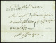 Lettre MP "Deb St Geniez - 11" (1796), Ind 22. TB - Altri & Non Classificati