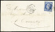 Lettre N°14, Petit BDF Avec Piquage De Clamecy, OBL PC 876 + T15 Clamecy (13 Sept 1861) Sur Lettre Avec Arrivée Commentr - Other & Unclassified